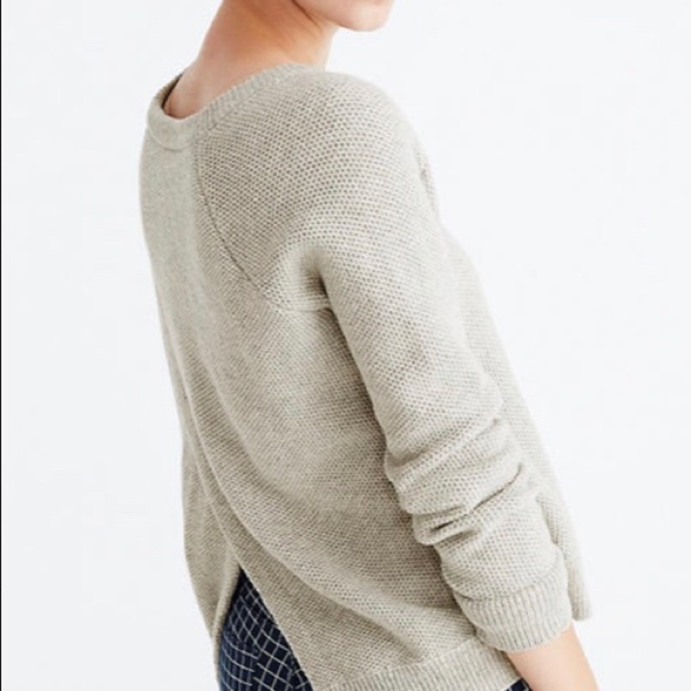 Madewell Gray Province Pullover Sweater size XS